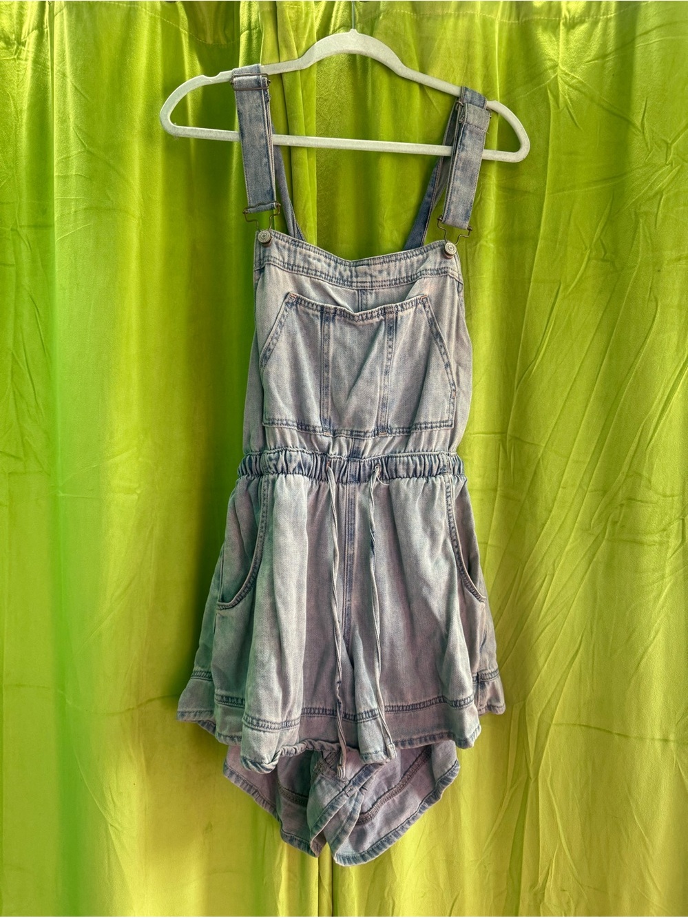 Free People We The Free Denim Romper Large